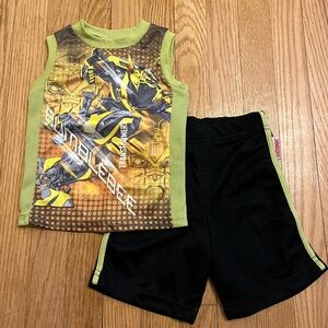 Transformers Toddler Boys Tank and Shorts Set - Size 2T